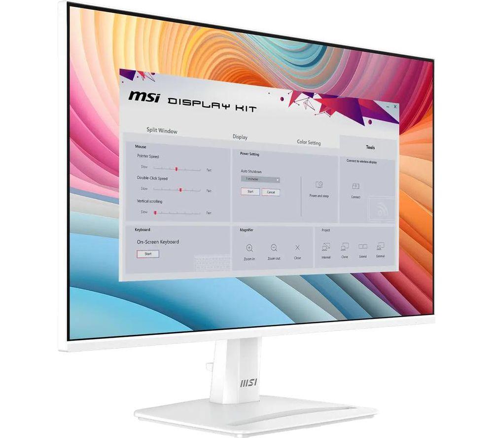 MSI PRO MP251W E2 Full HD 25" LED Monitor - White