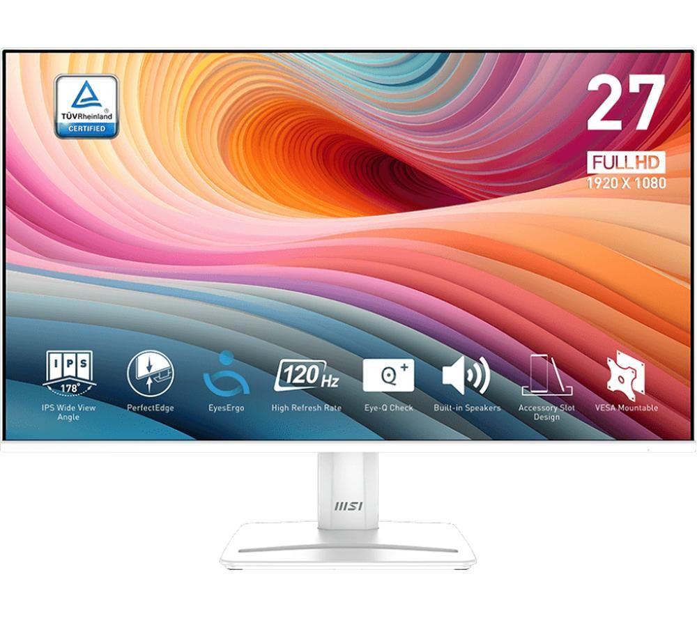 MSI PRO MP275W E2 Full HD 27" LED Monitor – White