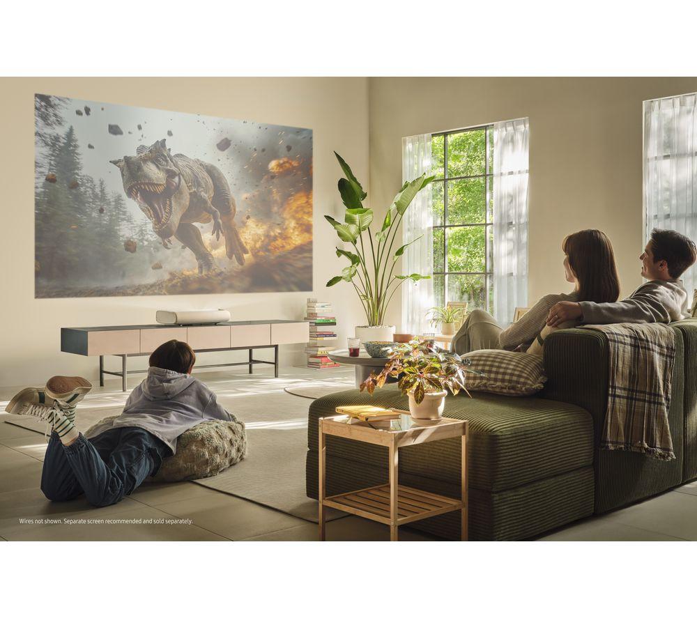 SAMSUNG El proyector láser inteligente The Premiere SP-LPU7DSAXXXU 4K - Blanco