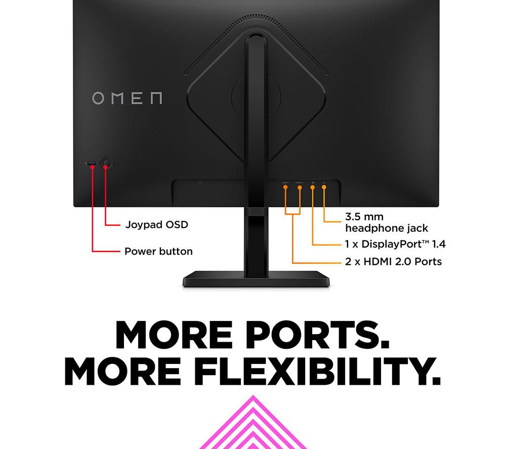 HP OMEN 27 Full HD 27" LED Gaming Monitor - Black