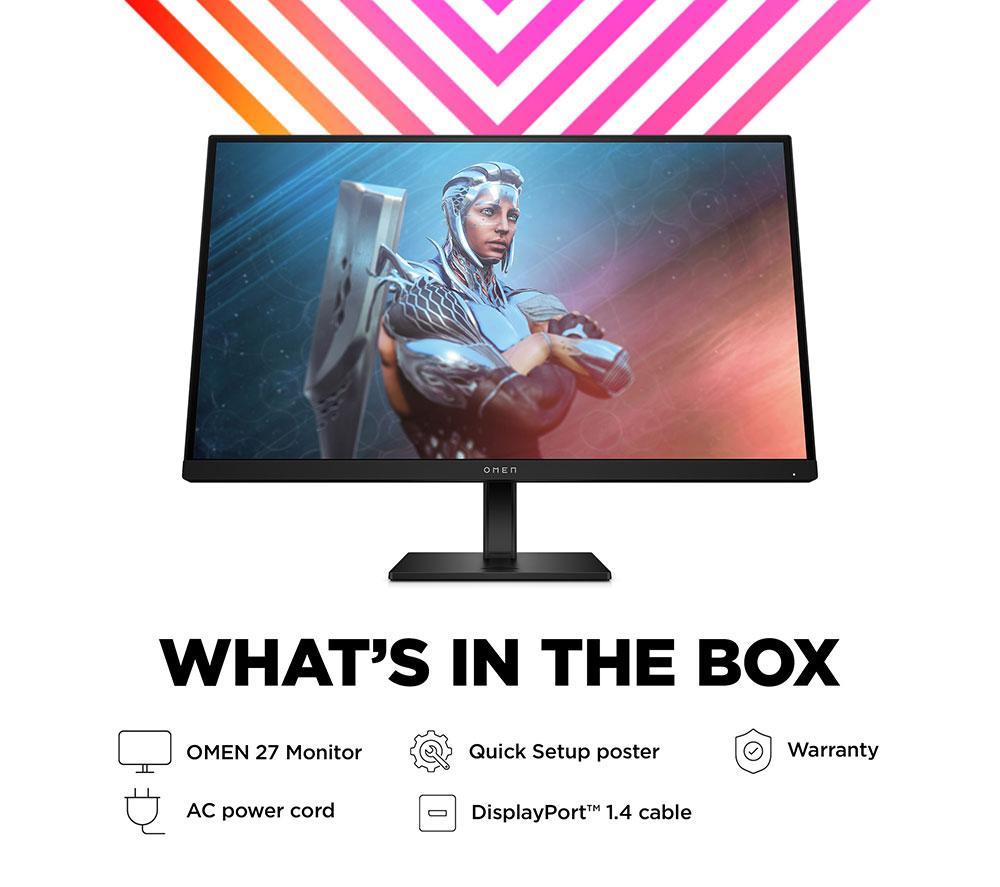 HP OMEN 27 Full HD 27" LED Gaming Monitor - Black
