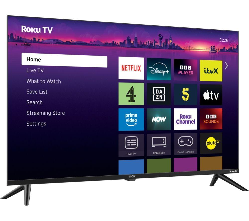 LOGIK L40RFE25 Roku 40" Smart Full HD HDR LED TV