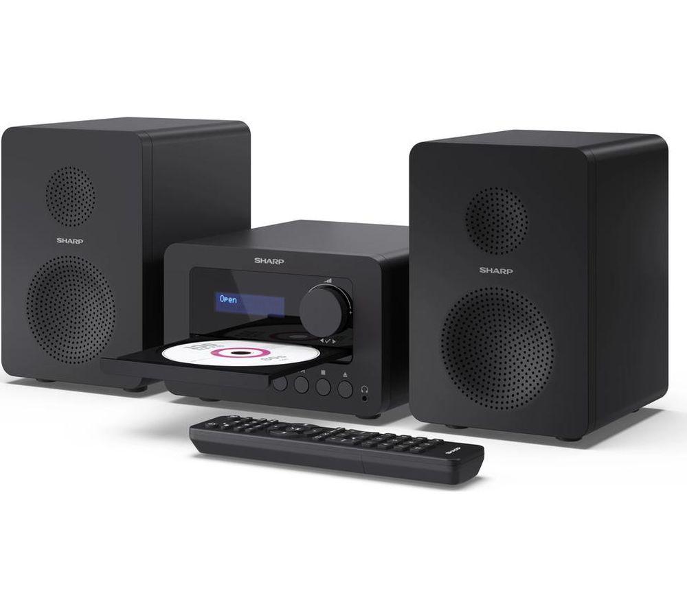 SHARP Tokyo XL-B514 Bluetooth Hi-Fi Micro System – Black