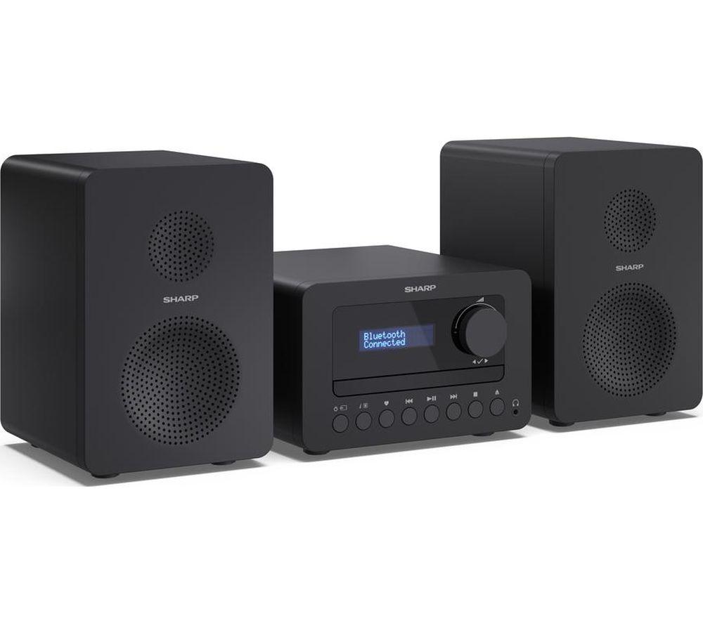 SHARP Tokyo XL-B514 Bluetooth Hi-Fi Micro System – Black
