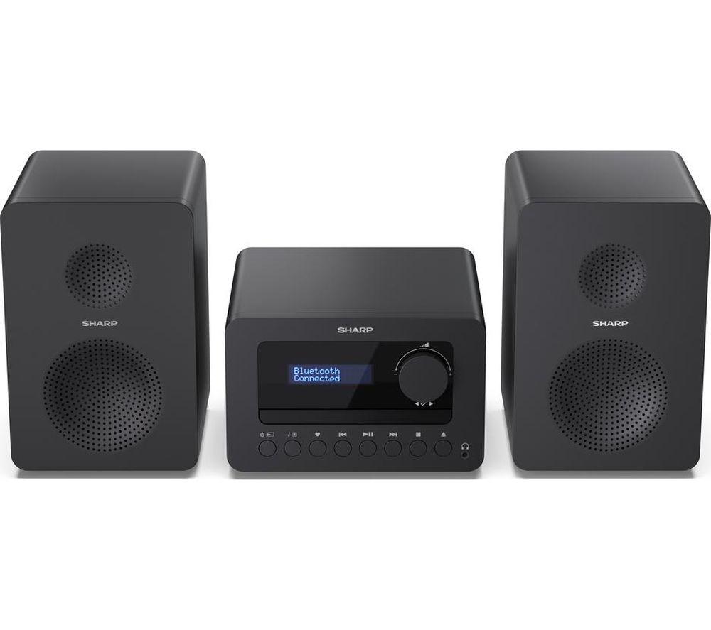 SHARP Tokyo XL-B514 Bluetooth Hi-Fi Micro System – Black