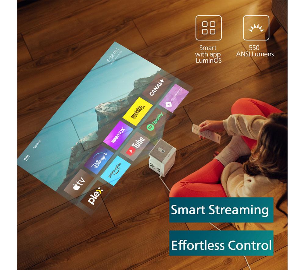 Proyector de cine en casa Full HD inteligente PHILIPS Screeneo UL5