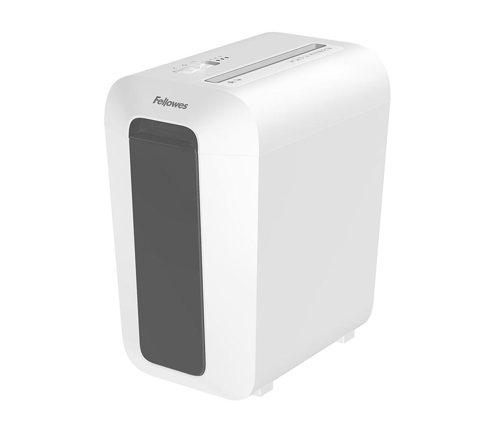 FELLOWES Powershred LX65 Cross Cut Paper Shredder - White