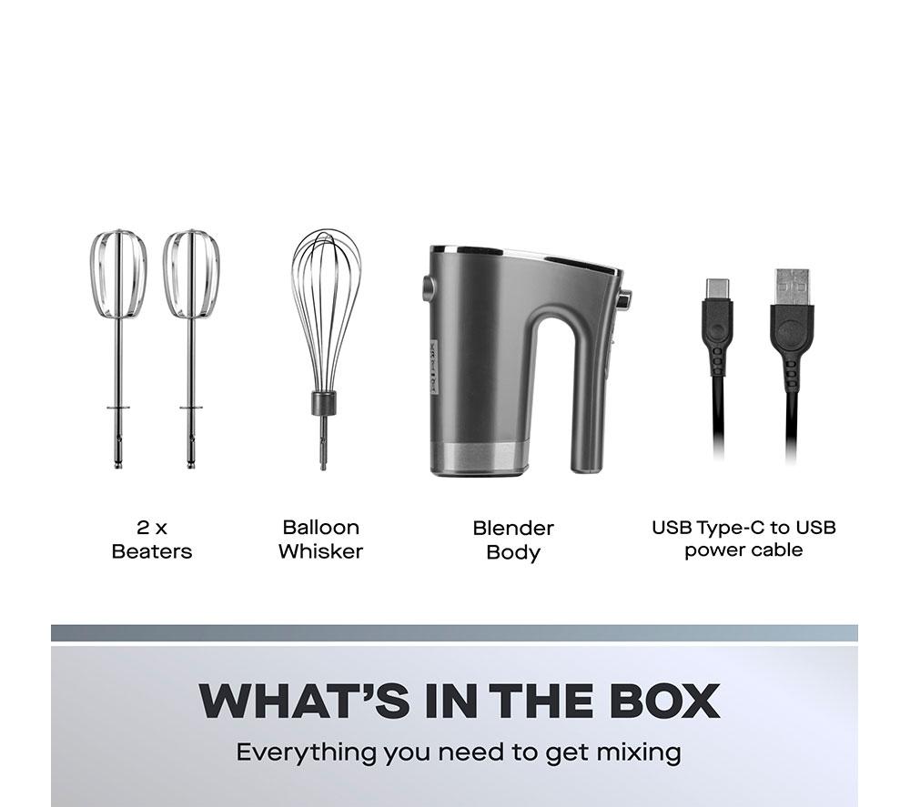 DAEWOO Freedom SDA2632GE Hand Mixer - Silver
