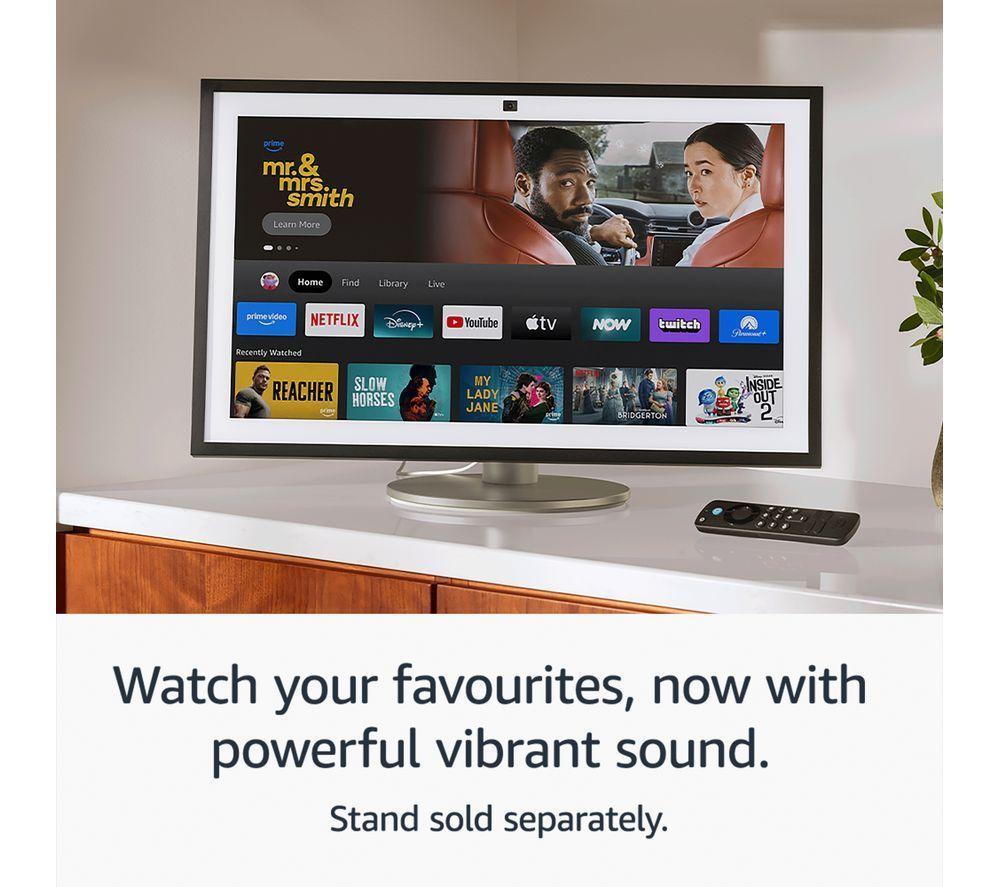 AMAZON Echo Show 15 (2nd Gen) Smart Display with Fire TV & Alexa Voice Remote