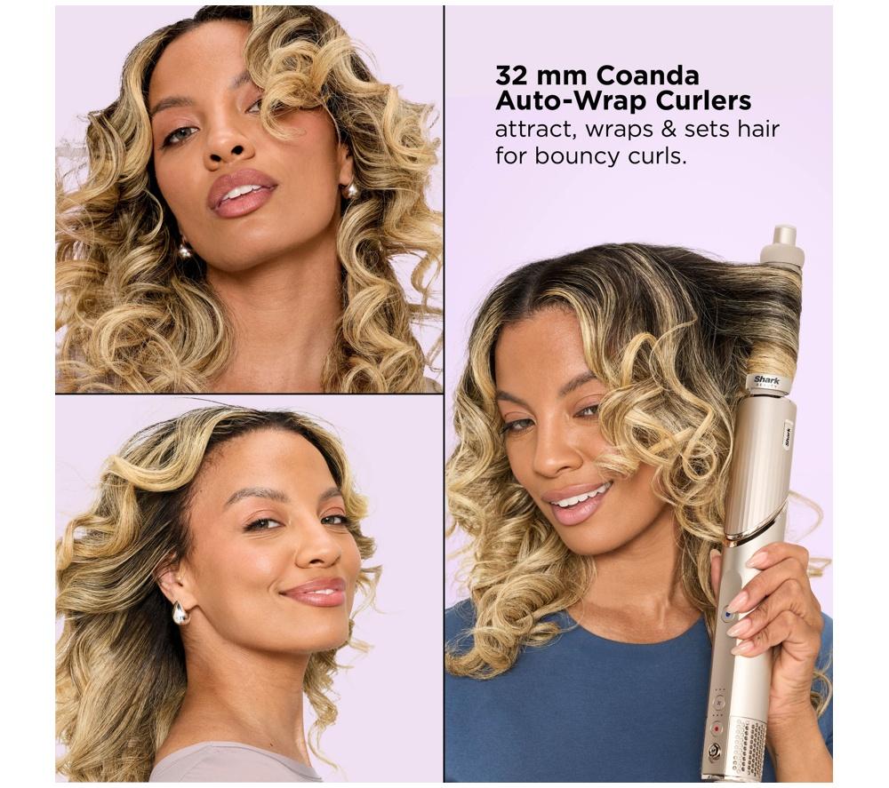 SHARK FlexStyle HD436SLUK 4-in-1 Air Styler & Hair Dryer – Stone