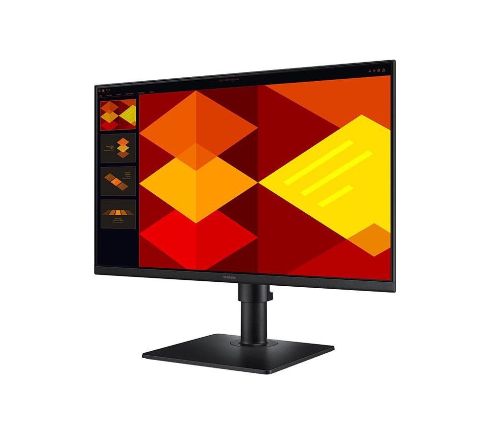 Monitor IPS LCD Samsung S4 Full HD de 24" (LS24D400GAUXXU) - Negro