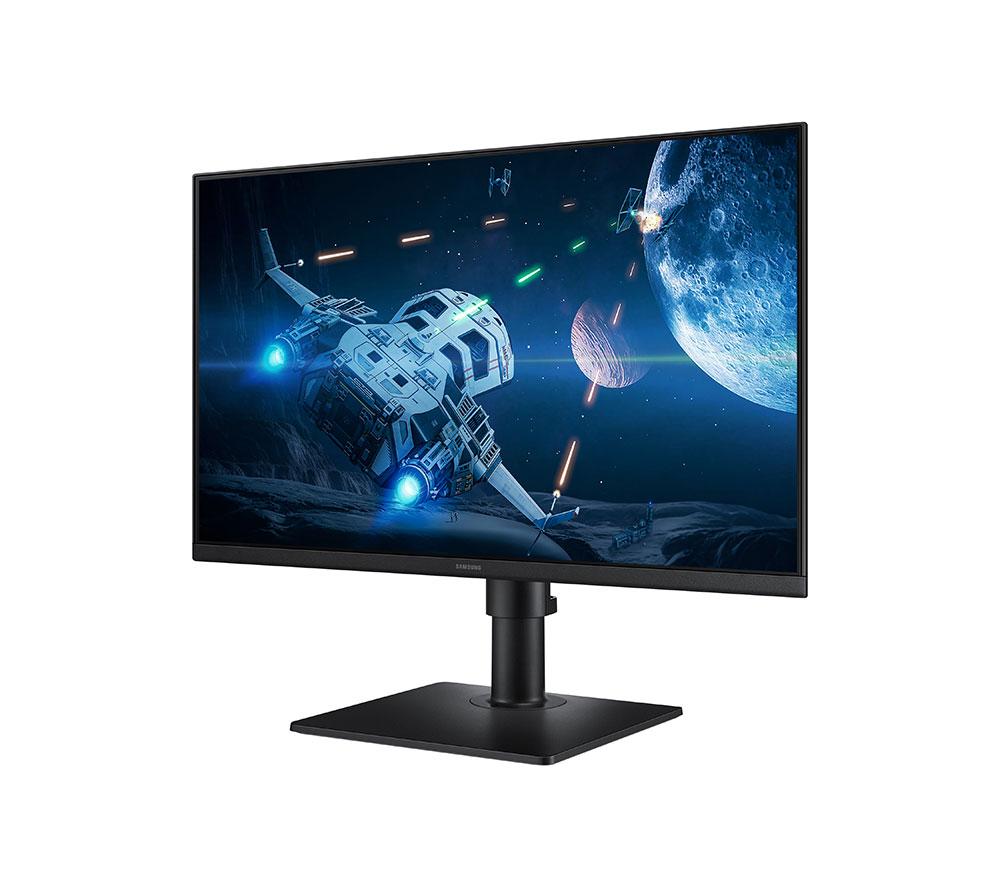 Monitor IPS LCD Samsung S4 Full HD de 24" (LS24D400GAUXXU) - Negro