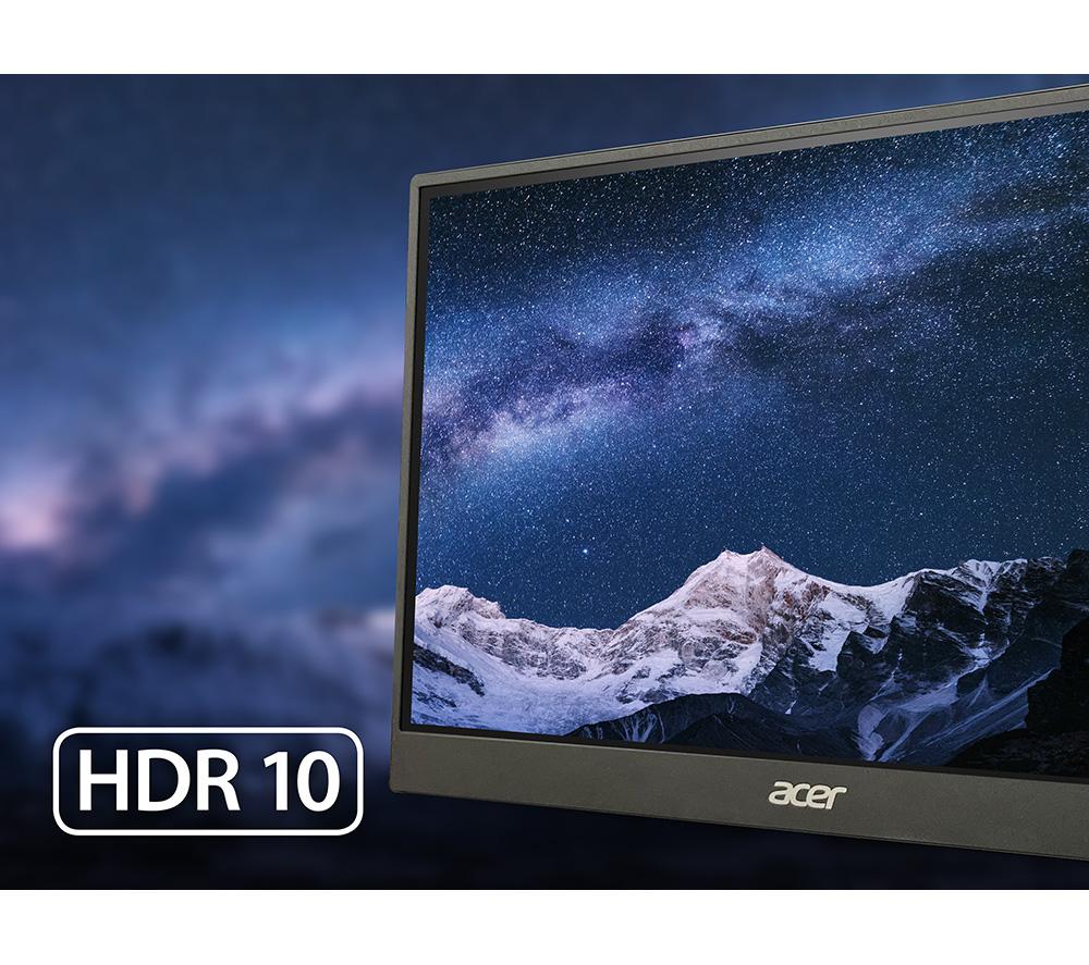 ACER PM161QB1 Full HD 15.6" IPS LCD Portable Monitor - Black