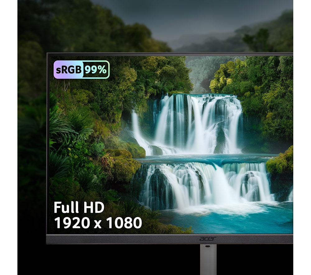 Monitor LCD IPS Full HD de 24" ACER Vero RS242YG0 - Negro