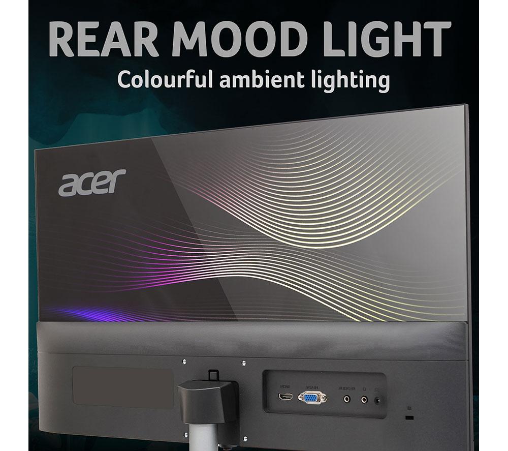 Monitor LCD IPS Full HD de 24" ACER Vero RS242YG0 - Negro