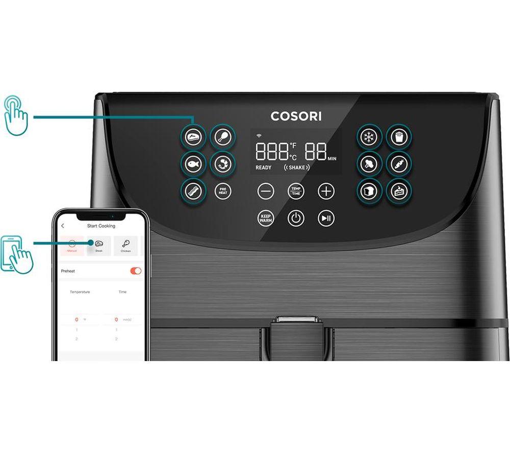 COSORI CS158-AF Smart Air Fryer - Black