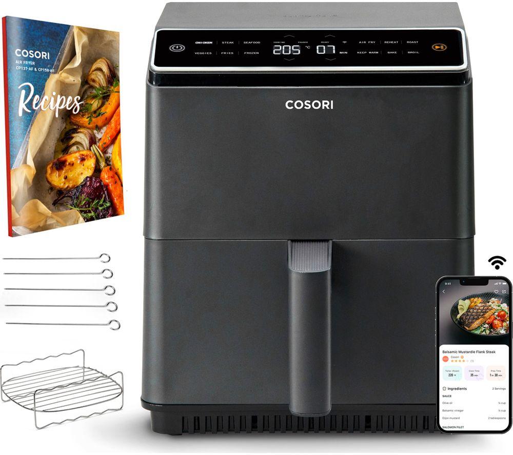 COSORI Dual Blaze Smart Air Fryer - Dark Grey