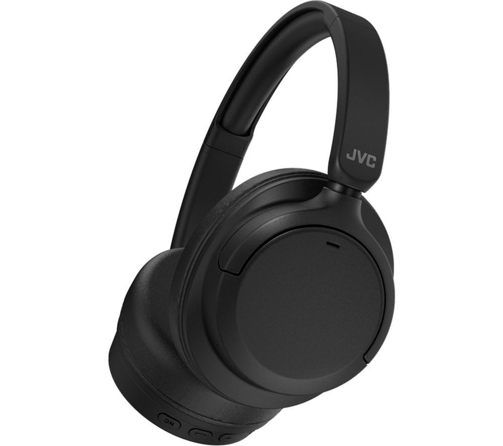 JVC HA-S75N-B-U Wireless Bluetooth Noise-Cancelling Over-Ear Headphones - Black