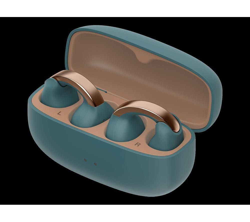 JVC Nearphones HA NP1T-A Wireless Bluetooth Sports Earbuds - Blue