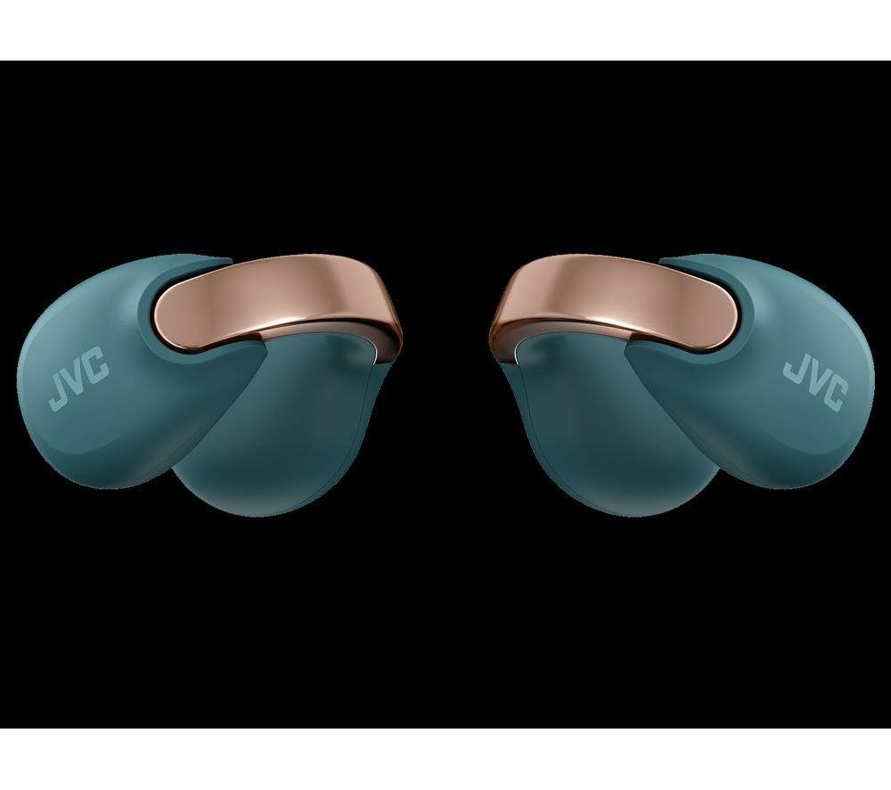 JVC Nearphones HA NP1T-A Wireless Bluetooth Sports Earbuds - Blue