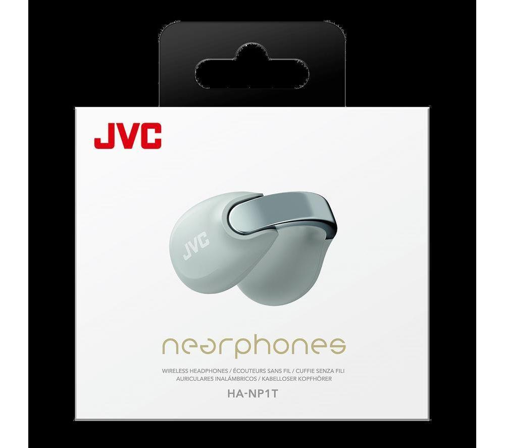 JVC HA NP1T-H Wireless Bluetooth Sports Earbuds - Grey