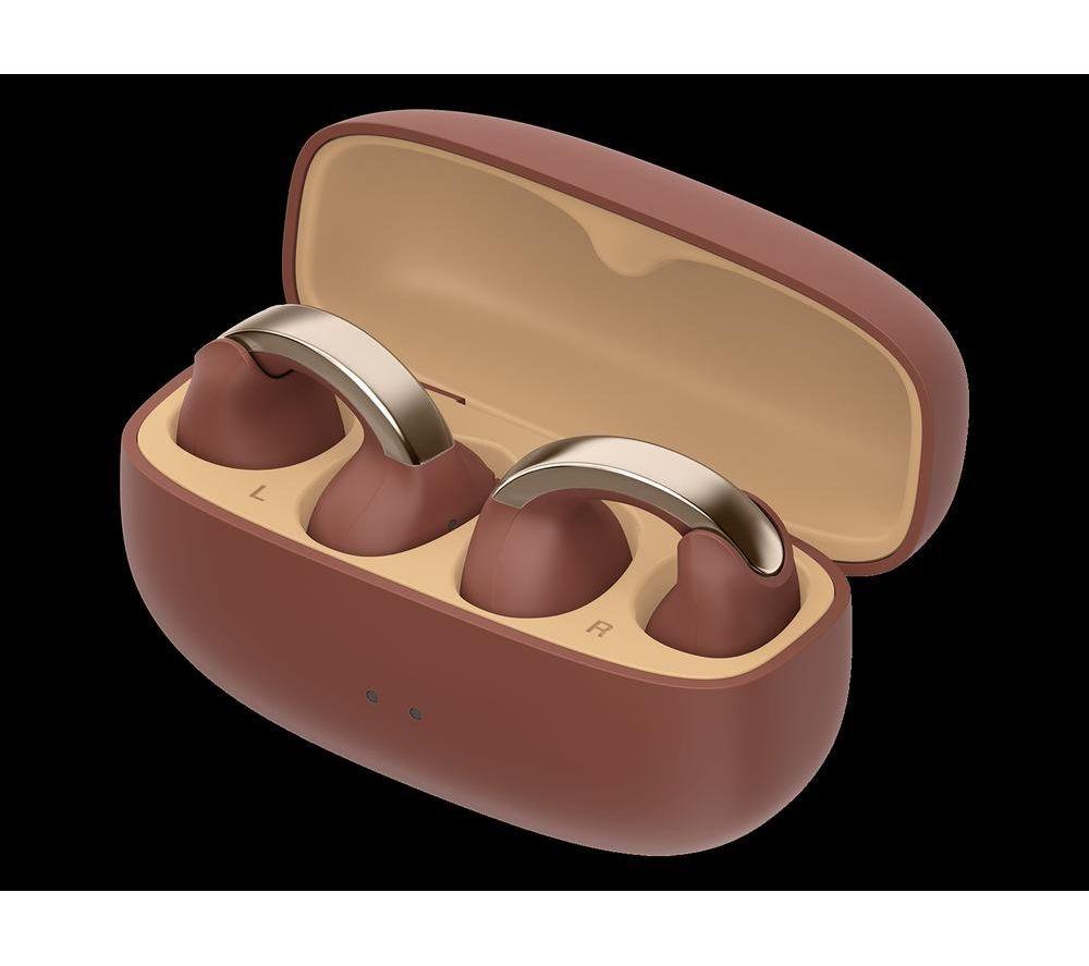 JVC HA NP1T-T Kabellose Bluetooth-Sport-Ohrhörer – Braun