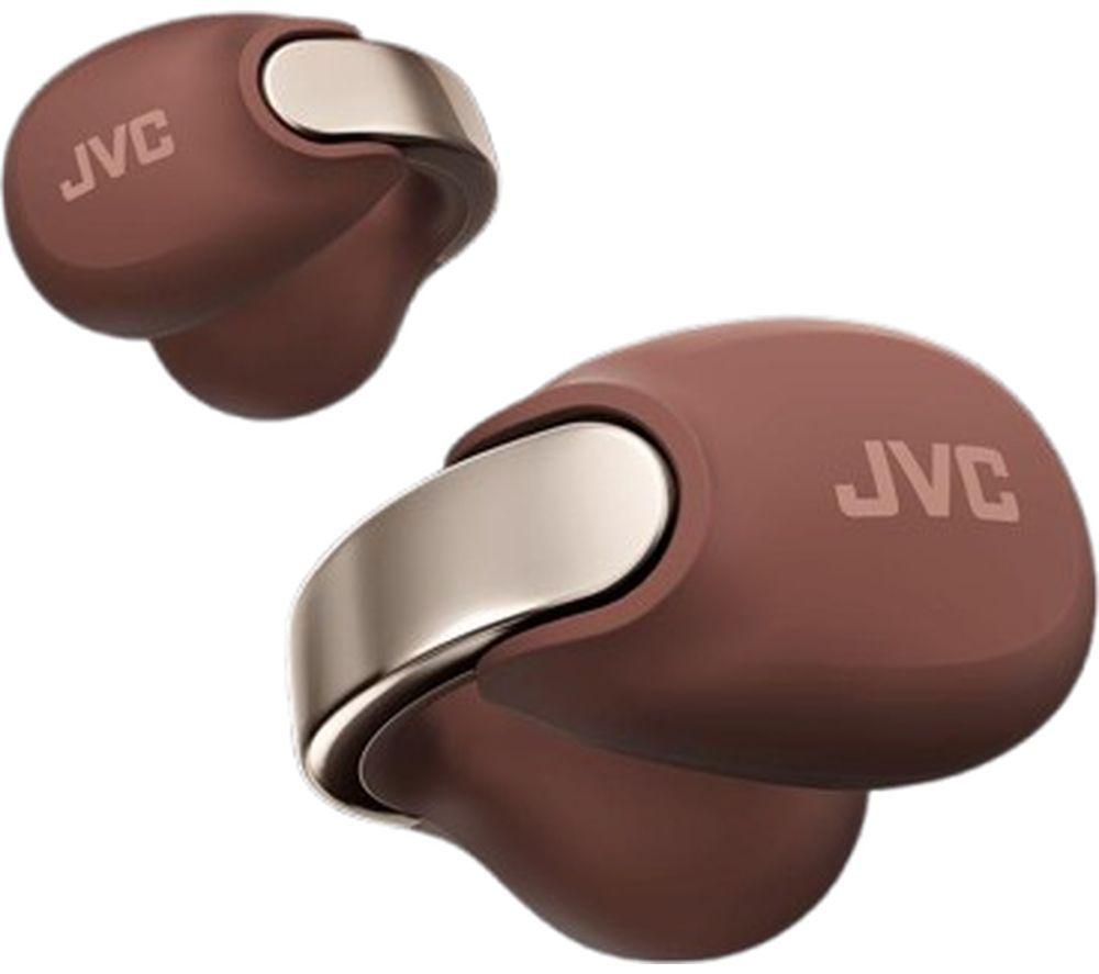 JVC HA NP1T-T Wireless Bluetooth Sports Earbuds - Brown