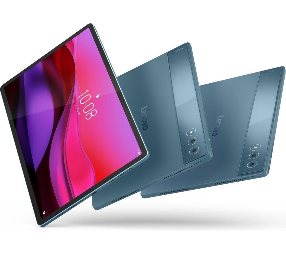 LENOVO Yoga Tab Plus Tablet de 12.7" con teclado y lápiz óptico - 256 GB, Tidal Teal