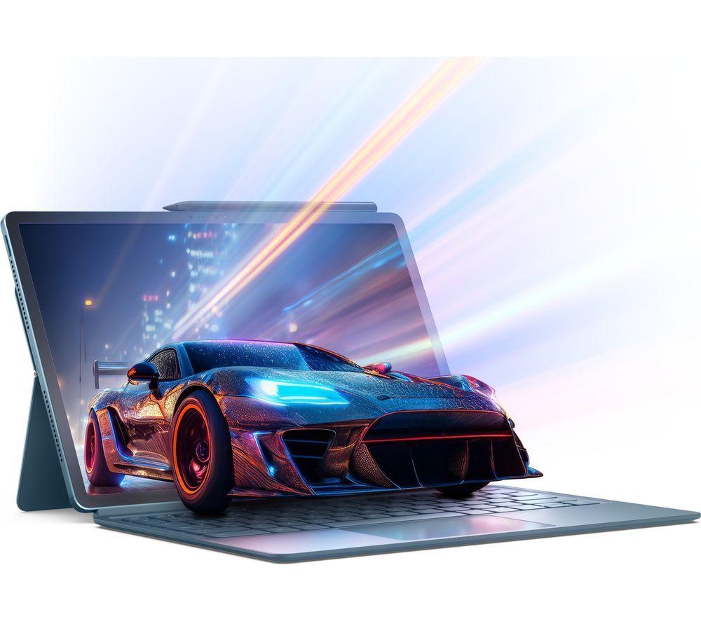 LENOVO Yoga Tab Plus Tablet de 12.7" con teclado y lápiz óptico - 256 GB, Tidal Teal