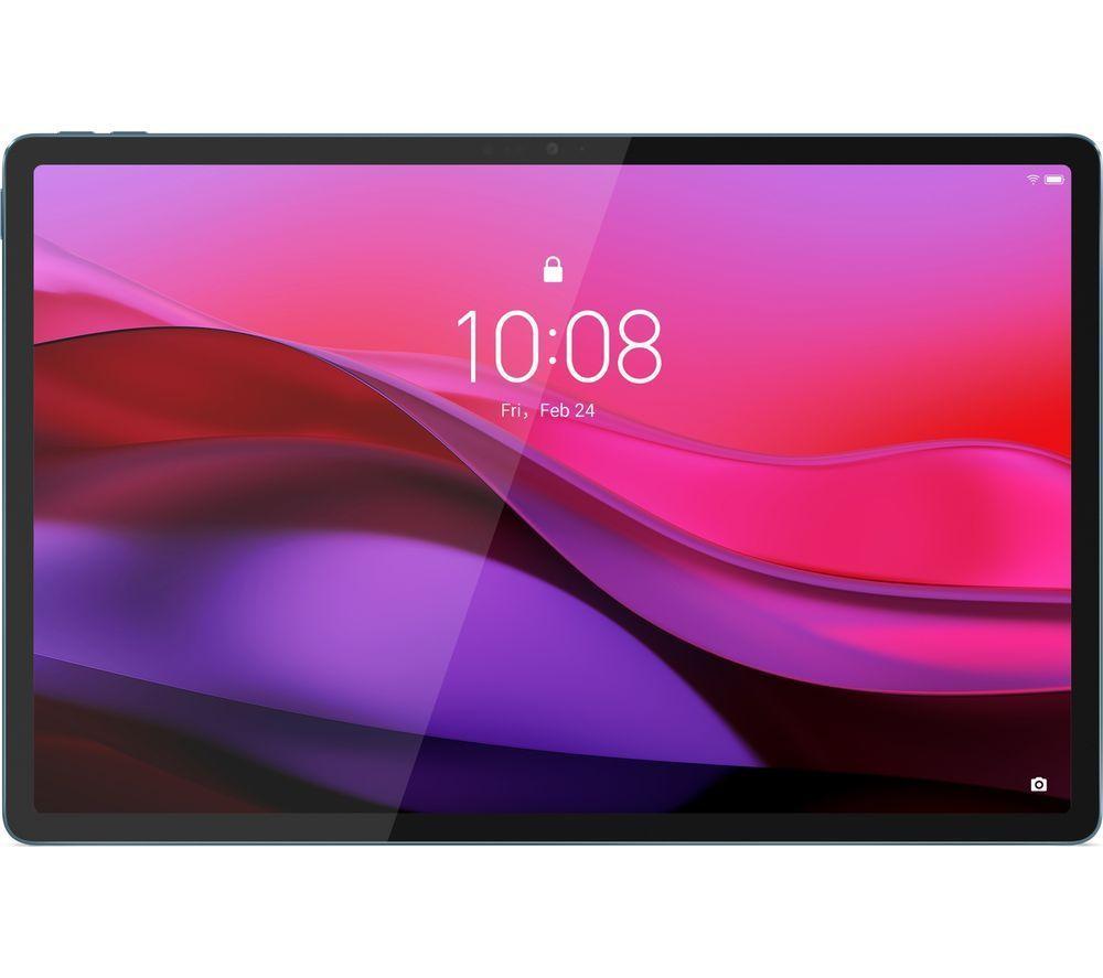 LENOVO Yoga Tab Plus Tablet de 12.7" con teclado y lápiz óptico - 256 GB, Tidal Teal