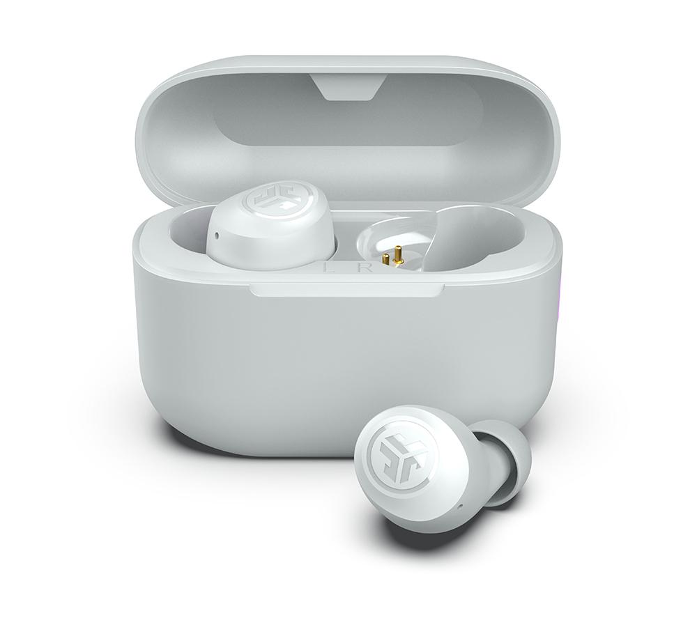JLAB GO Air POP+ Wireless Bluetooth Earbuds - White