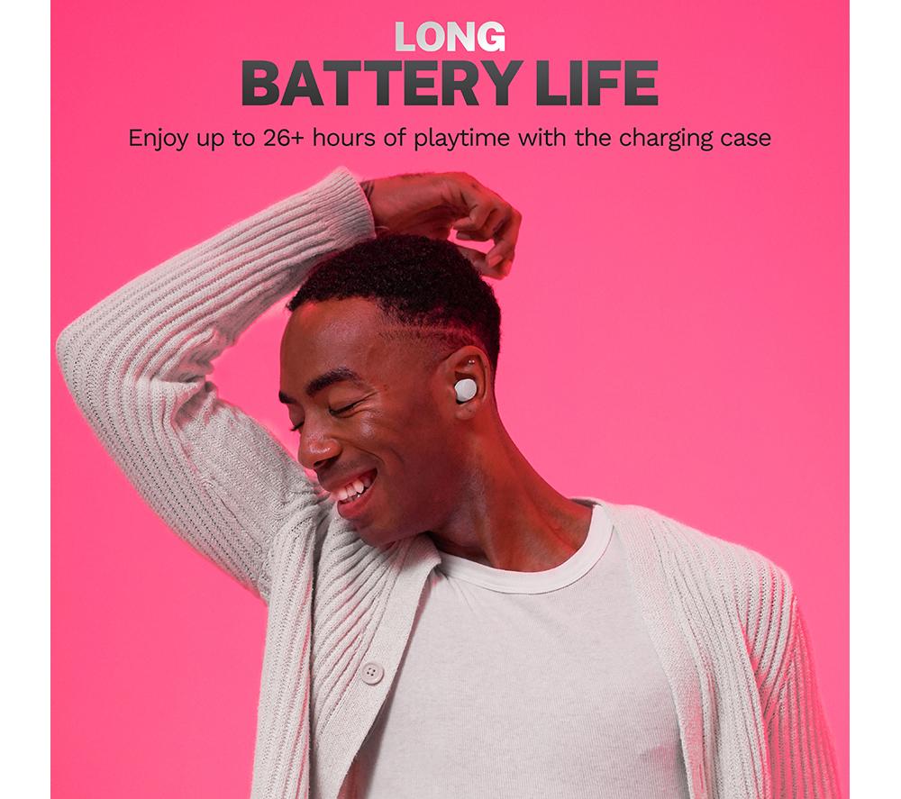 Auriculares Bluetooth inalámbricos JLAB GO Air POP+ - Blanco