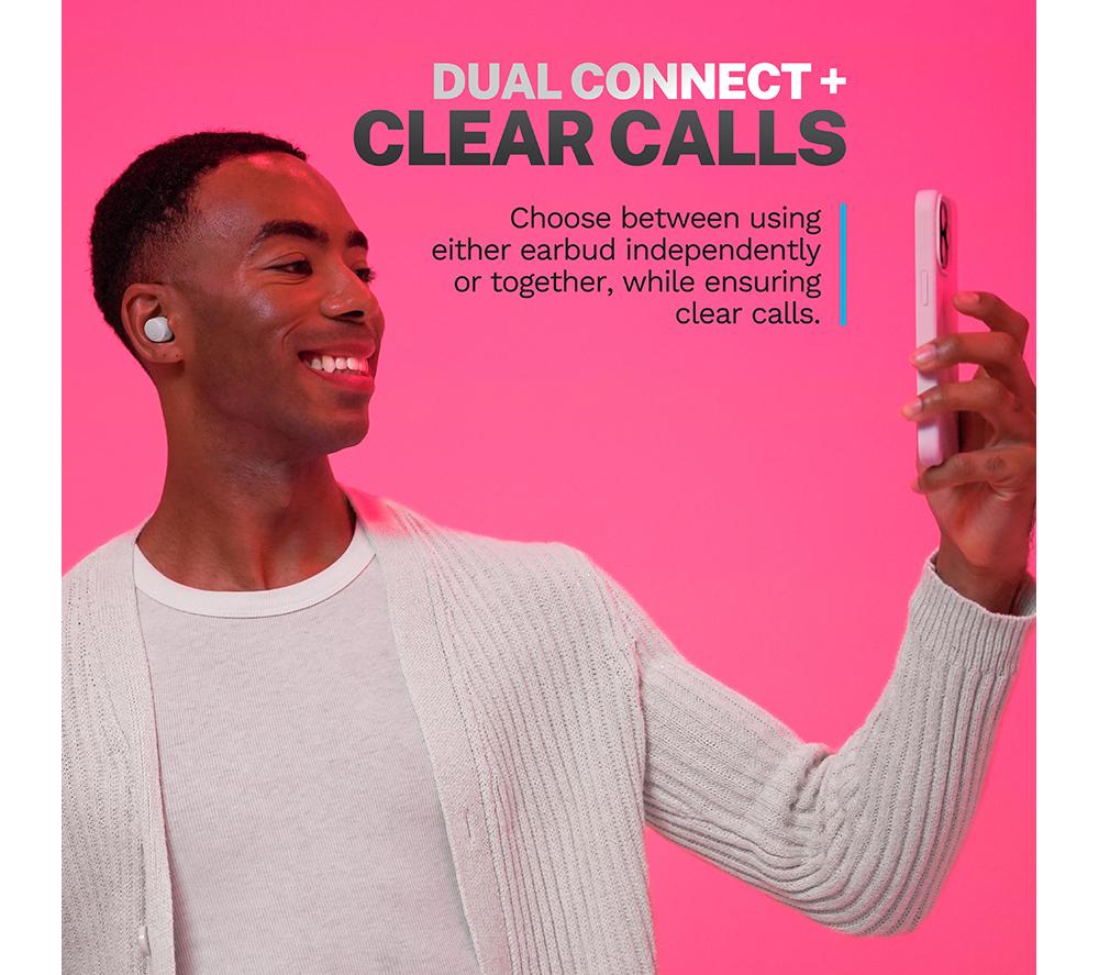 Auriculares Bluetooth inalámbricos JLAB GO Air POP+ - Blanco