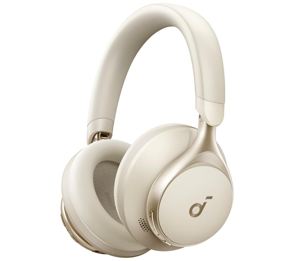 SOUNDCORE Space One Wireless Bluetooth Noise-Cancelling Headphones - Cream