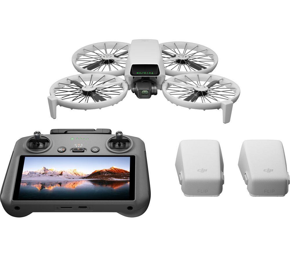 DJI Flip Fly More Combo with RC 2 Remote Controller - Grey