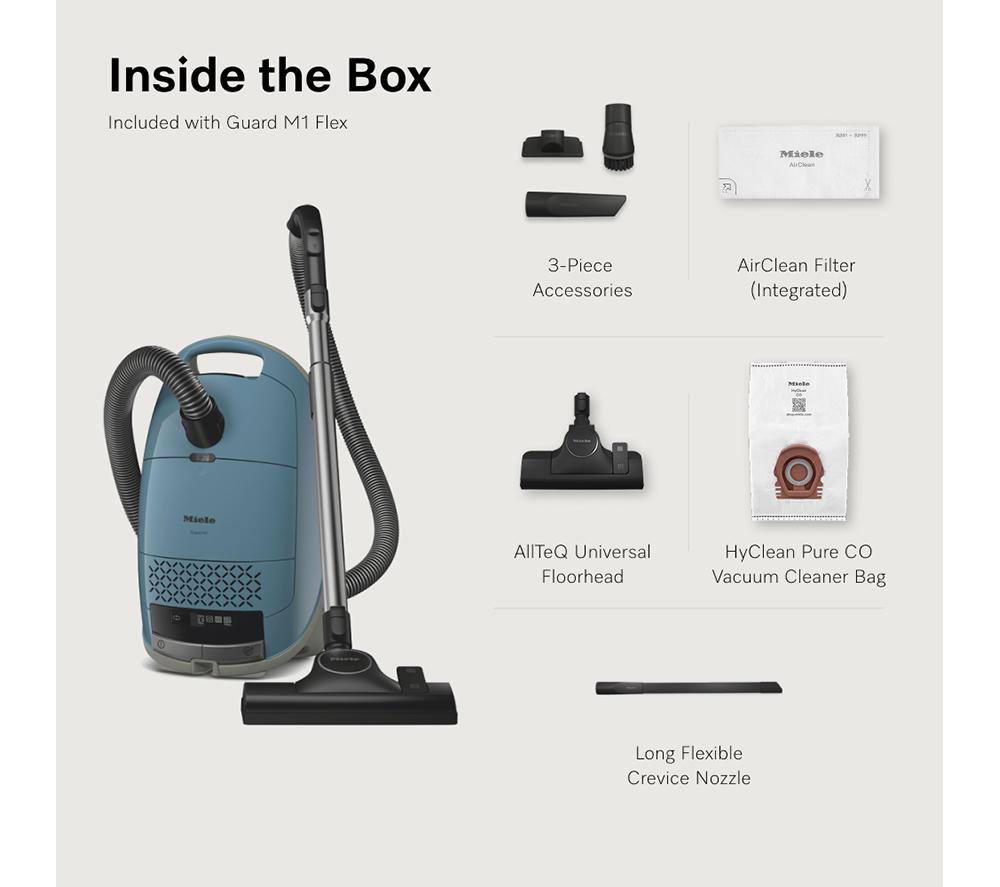 Aspiradora con bolsa MIELE Guard M1 Flex Cylinder - Azul