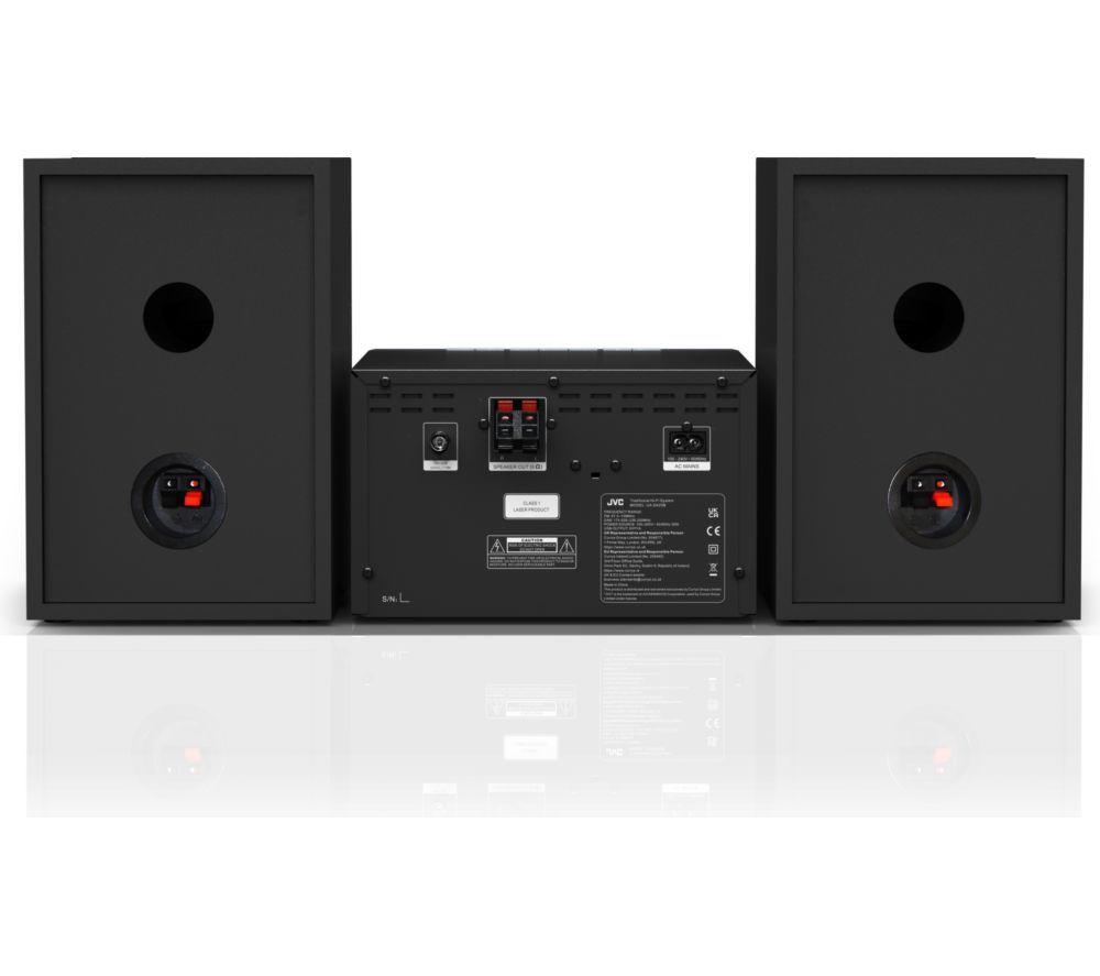 JVC UX-D425B Bluetooth Traditional Hi-Fi System - Gun Metal