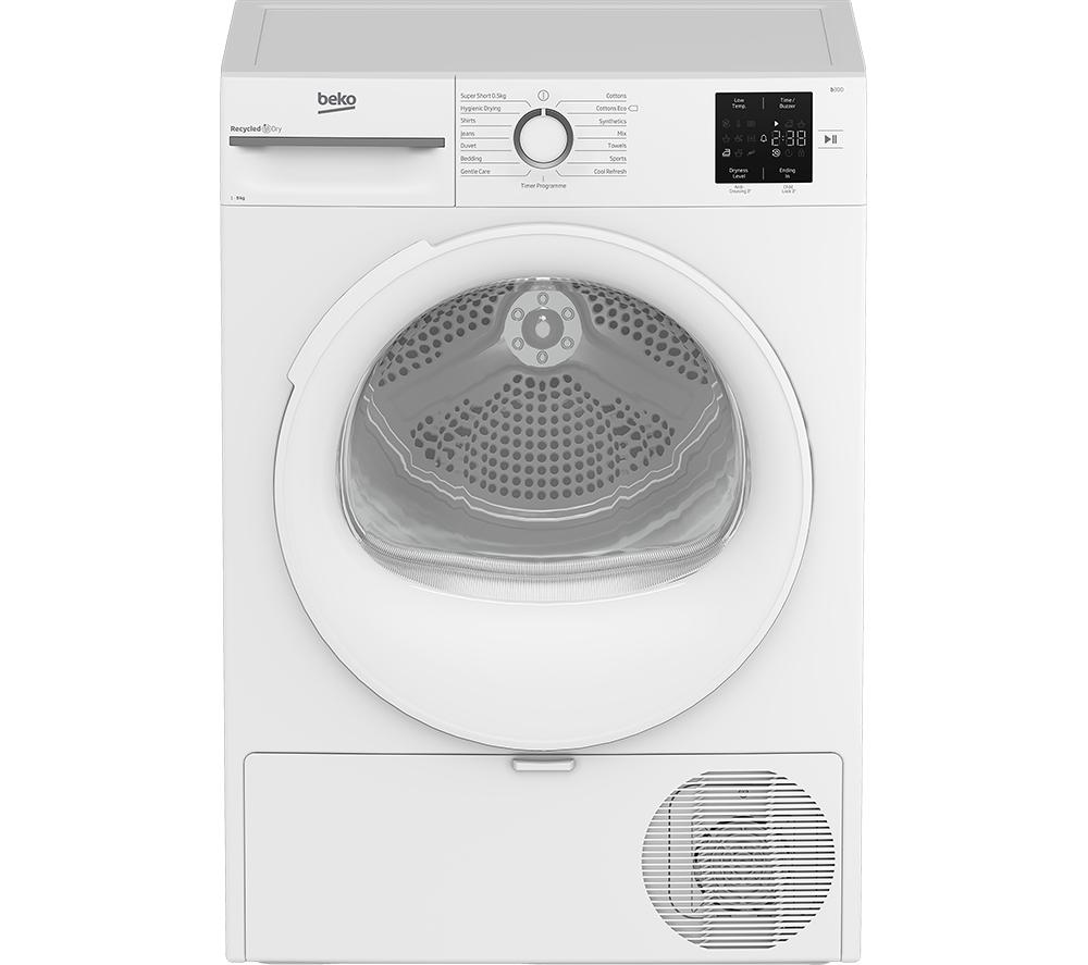BEKO Pro BM3T3922W 9 kg Heat Pump Tumble Dryer - White