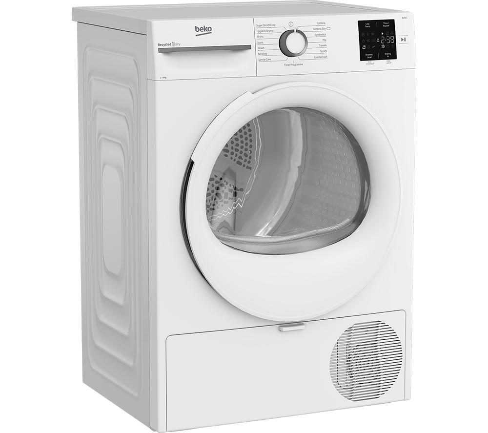 BEKO Pro BM3T3922W 9 kg Heat Pump Tumble Dryer - White