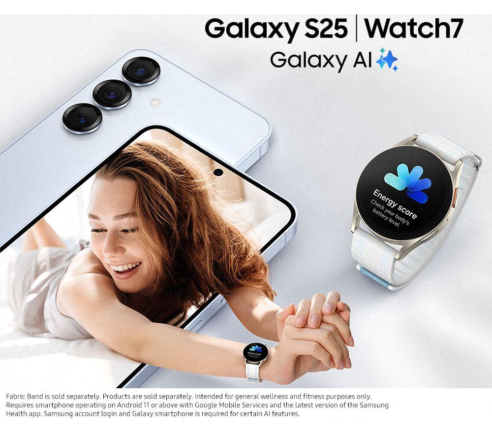 SAMSUNG Galaxy S25 - 256 GB, Icy Blue