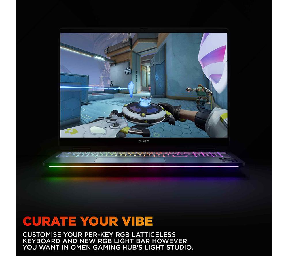 HP OMEN MAX 16-ah0500na 16 Zoll Gaming Laptop - Intel® Core™ Ultra 9, RTX 5080, 1 TB SSD