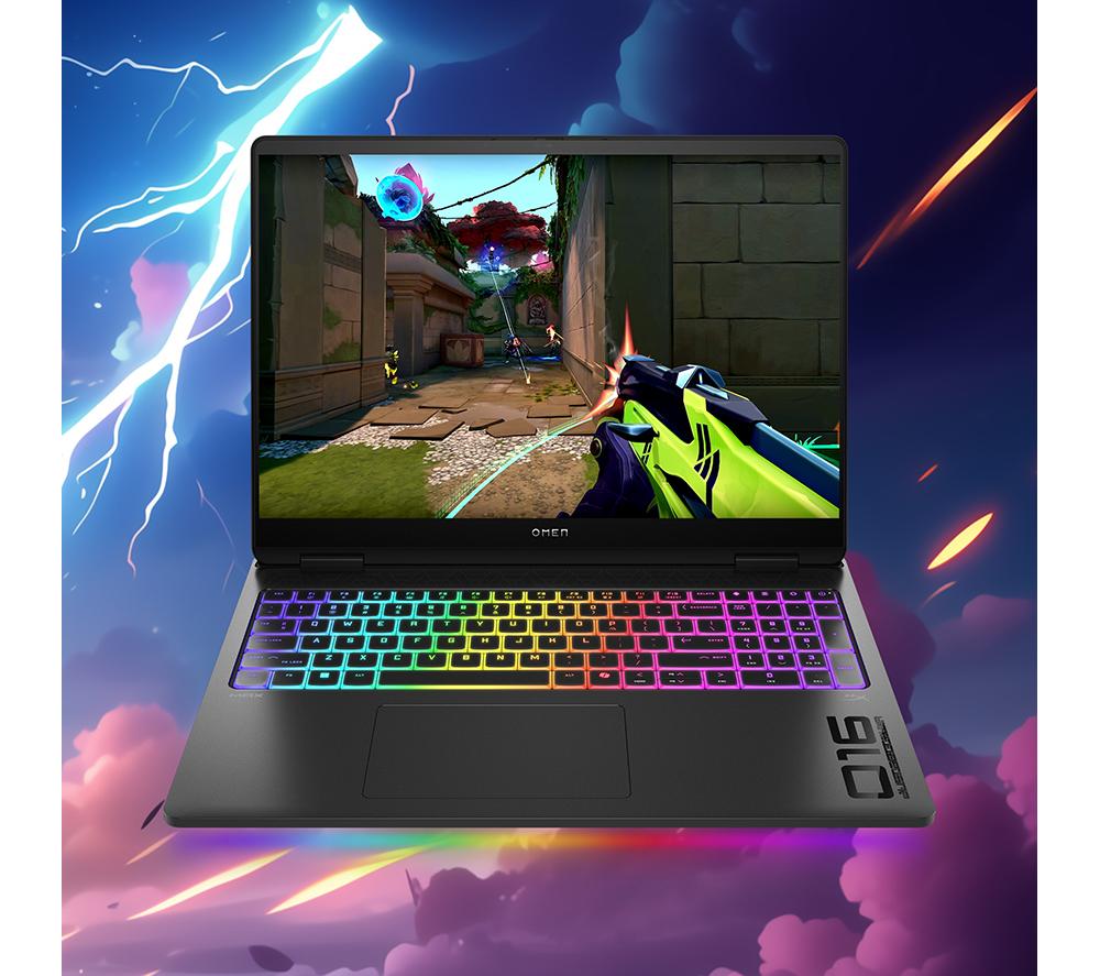 HP OMEN MAX 16-ah0500na 16 Zoll Gaming Laptop - Intel® Core™ Ultra 9, RTX 5080, 1 TB SSD