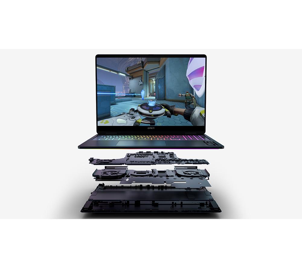 HP OMEN MAX 16-ah0500na 16 Zoll Gaming Laptop - Intel® Core™ Ultra 9, RTX 5080, 1 TB SSD