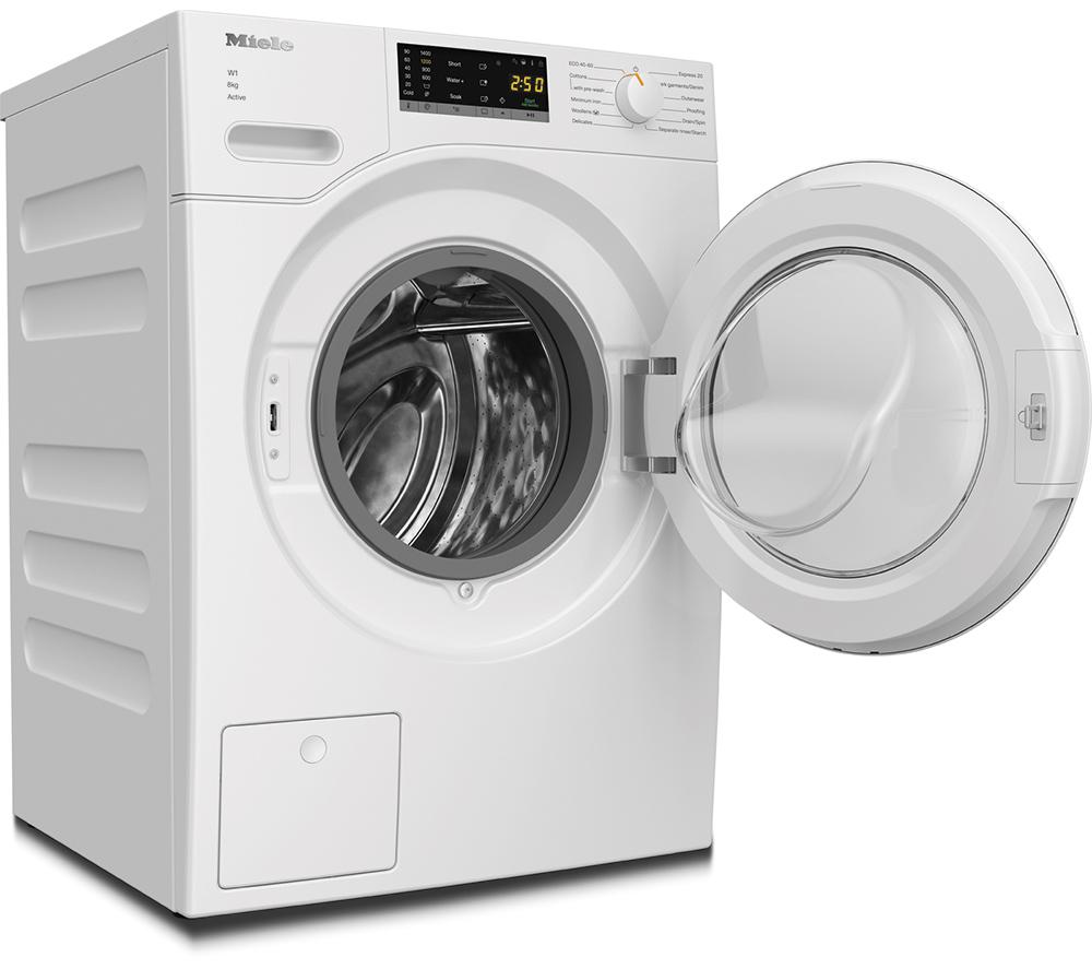 MIELE WWA120 WCS Lavadora de 8 kg y 1400 rpm - Blanco Loto