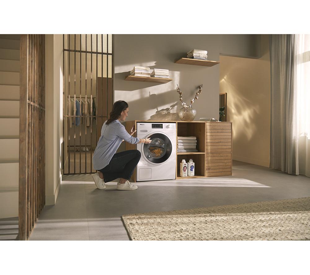 MIELE WWA120 WCS Lavadora de 8 kg y 1400 rpm - Blanco Loto