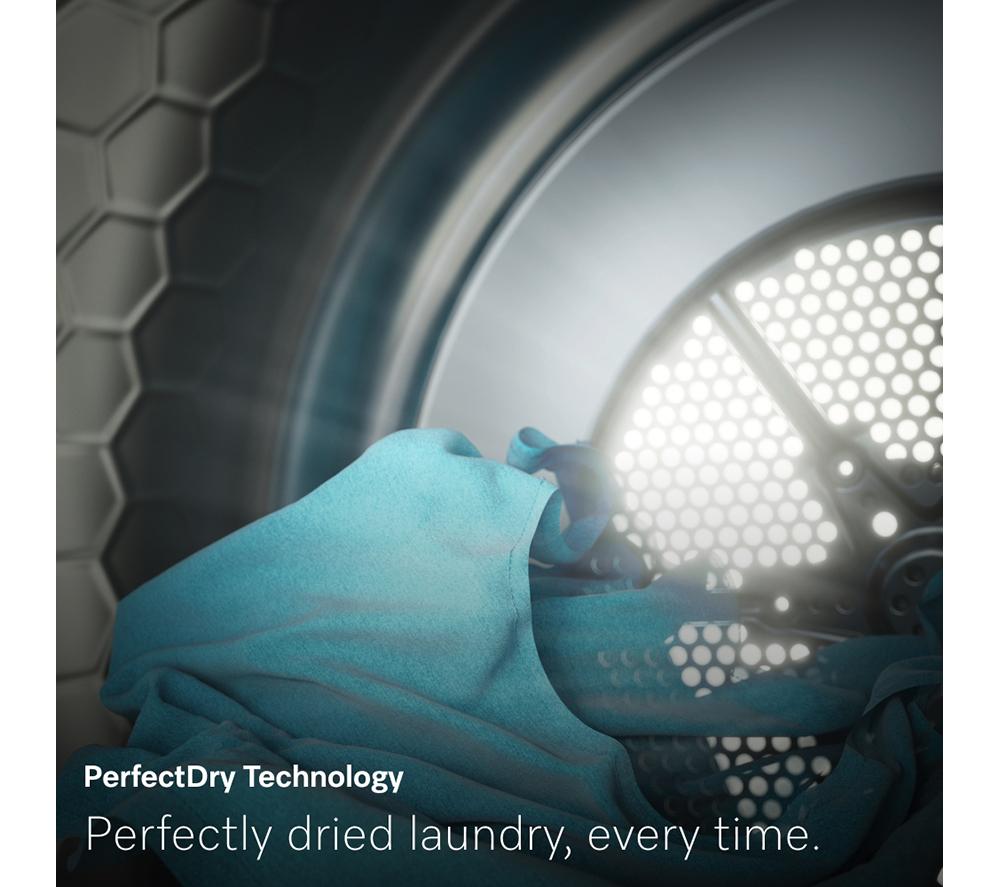 MIELE EcoSpeed T1 TWC640WP WiFi-enabled 8 kg Heat Pump Tumble Dryer - White