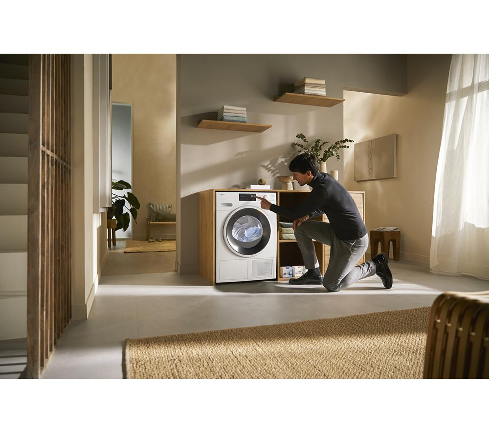 MIELE EcoSpeed T1 TWC640WP Secadora de bomba de calor de 8 kg con Wi-Fi - Blanco