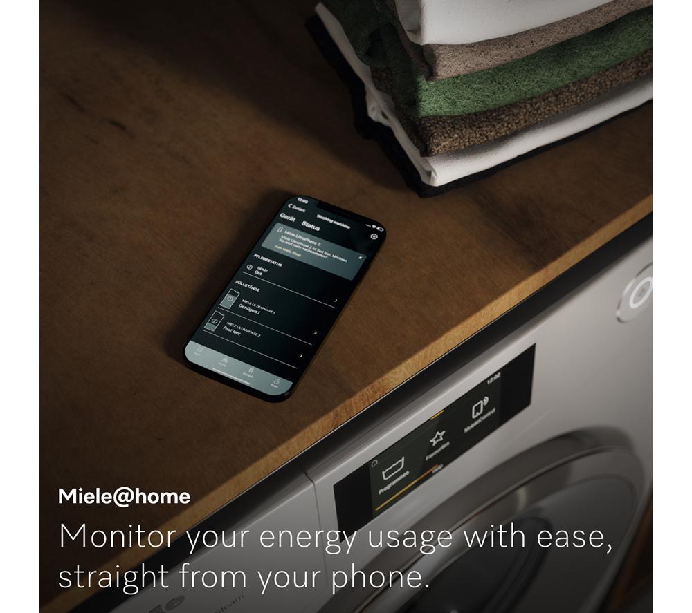 MIELE EcoSpeed T1 TWC640WP WiFi-enabled 8 kg Heat Pump Tumble Dryer - White