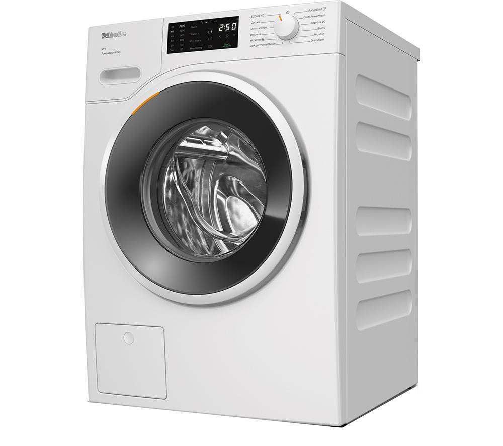 MIELE PWash WWB360 WCS Lavadora de 8 kg y 1400 rpm con WiFi - Blanco Loto