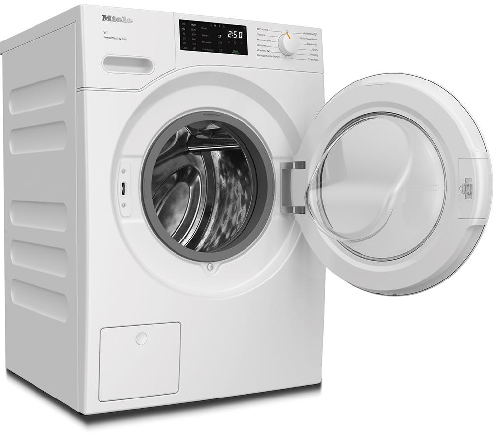 MIELE PWash WWB360 WCS Lavadora de 8 kg y 1400 rpm con WiFi - Blanco Loto